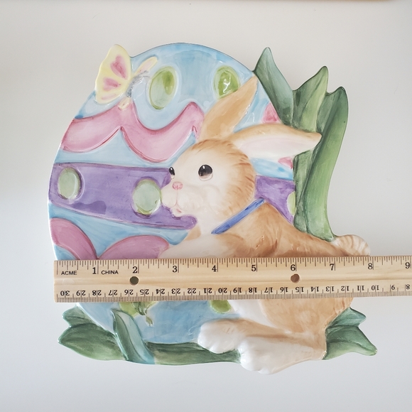 Fitz and Floyd Easter Decorative Plate - Picture 11 of 11